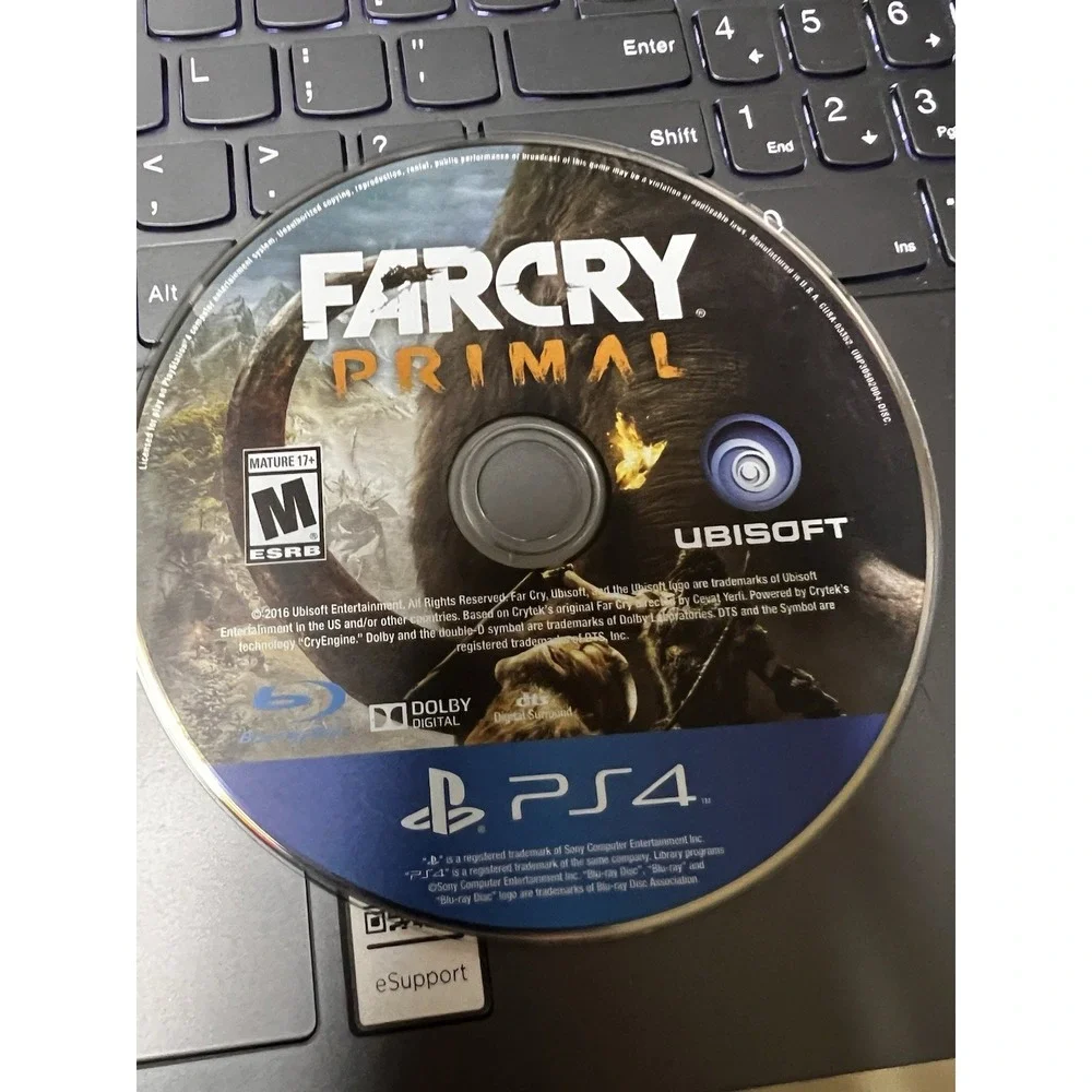 Far Cry Primal Sony PlayStation 4 PS4 Ubisoft Includes Bonus‎ Mammoth Missions